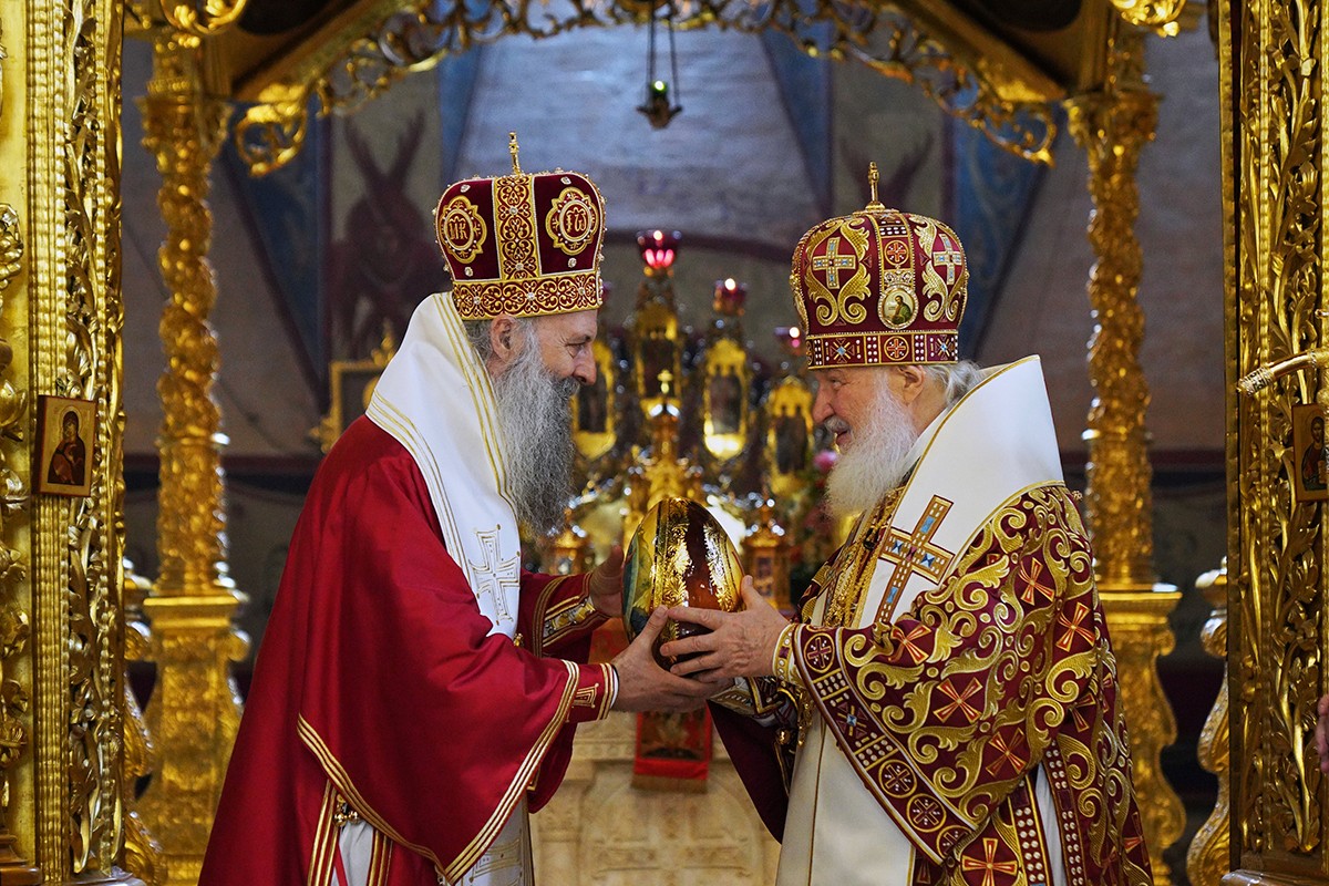 Patrijarh Porfirije okončao posjetu Moskvi
