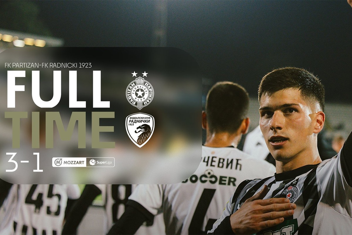 Partizan bolji od Radničkog