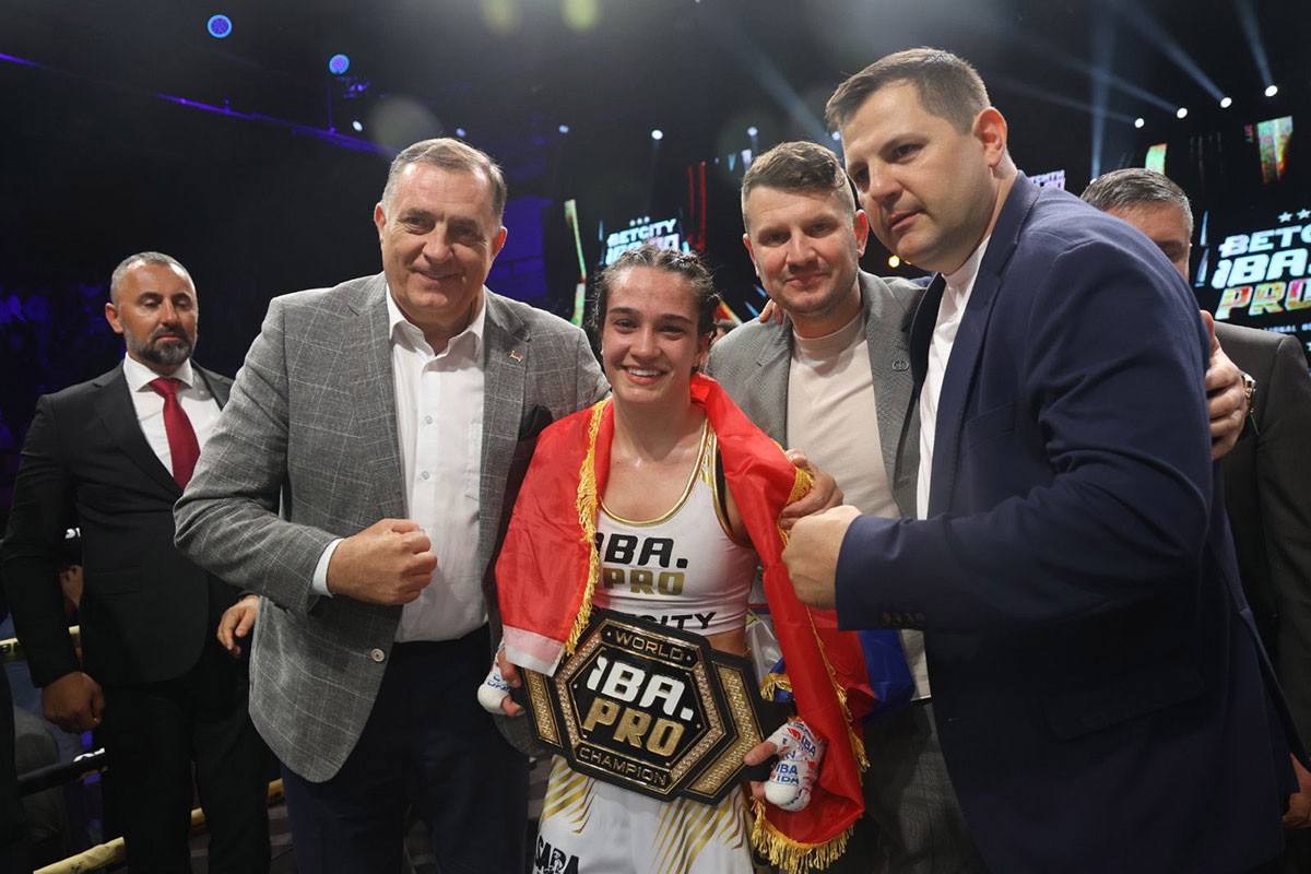 Dodik: Sara potvrdila da je velika šampionka i ponos Srpske i Srbije
