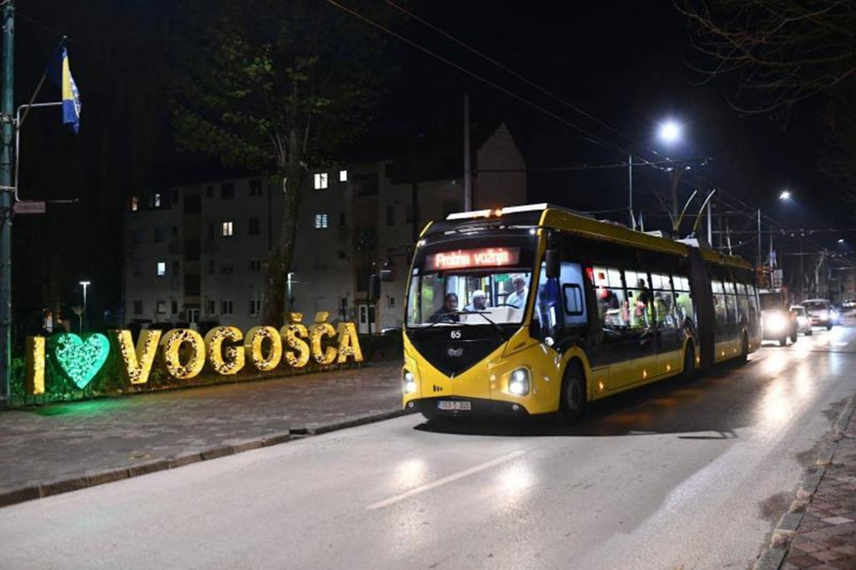 Uspostavljen trolejbuski saobraćaj za Vogošću