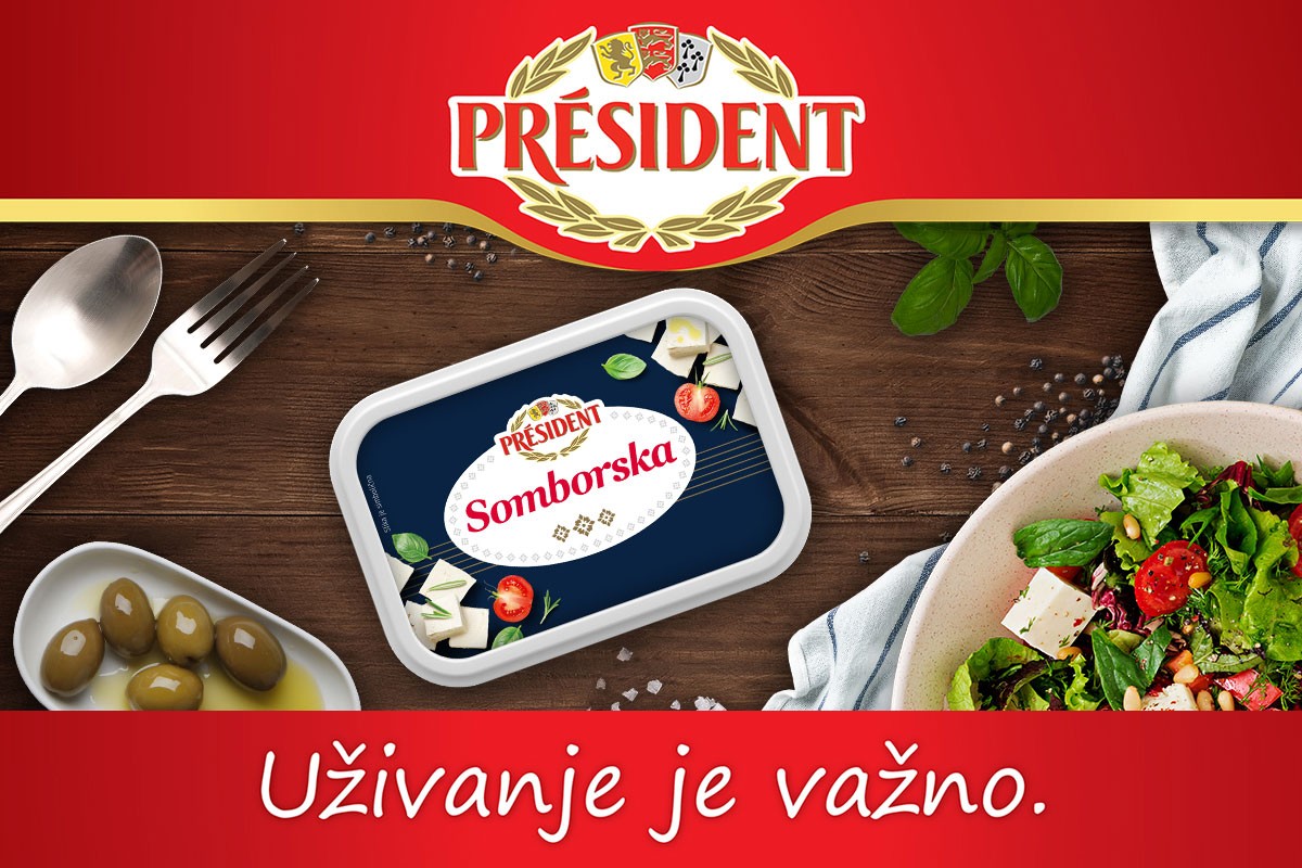Savršen spoj okusa i svježine u proljetnoj salati uz Président Somborsku