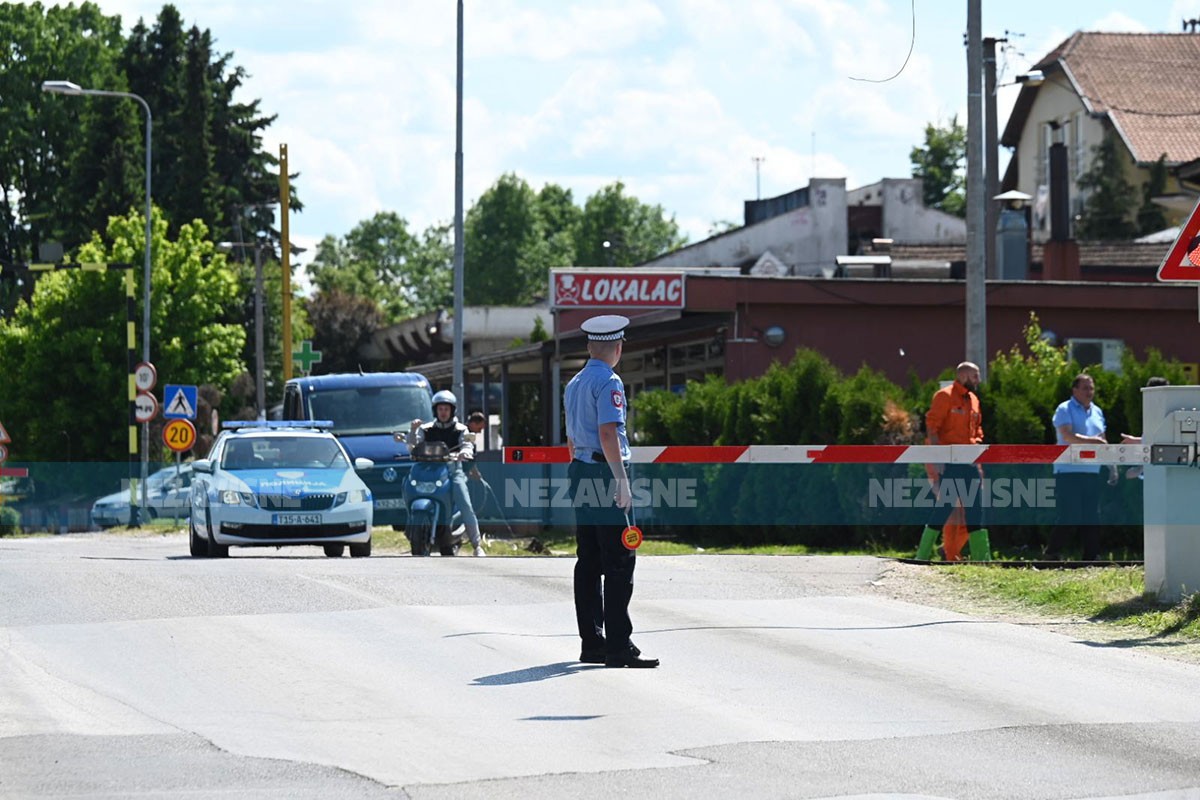 Pokidane žice iznad pruge u Zalužanima, obustavljen saobraćaj (FOTO)