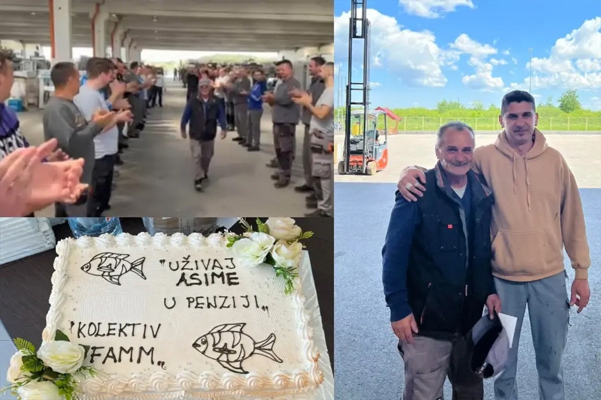 Lijepa priča iz BiH: Dirljiv ispraćaj kolege u penziju (VIDEO)