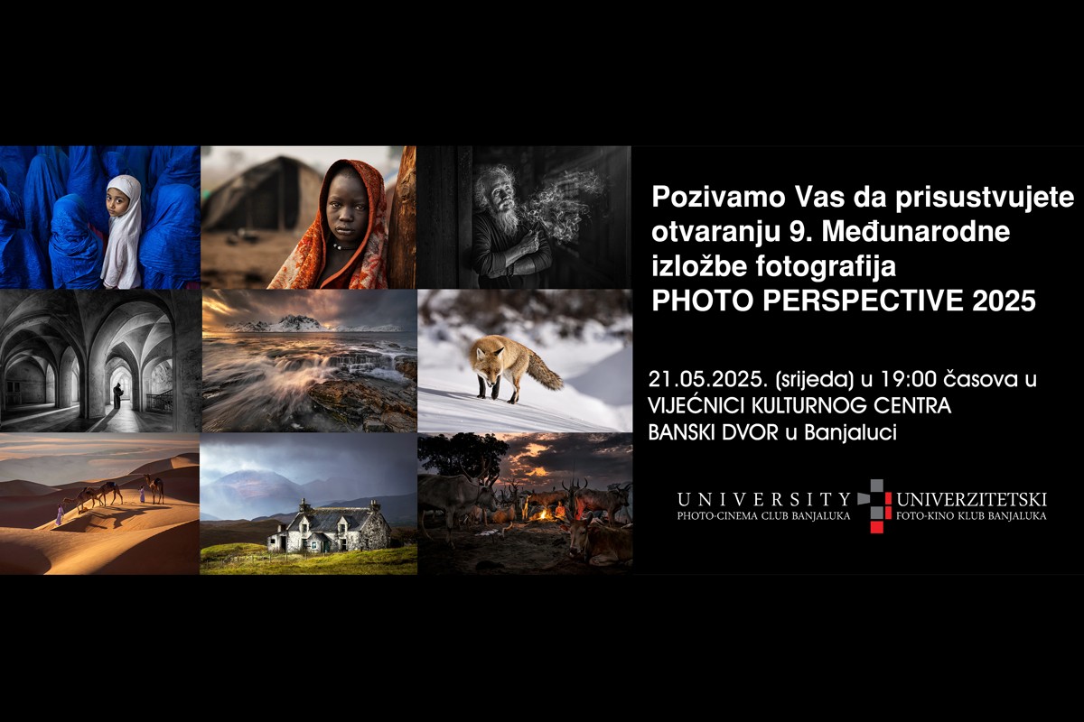 Međunarodna izložba fotografija "Photo perspective 2025" u Banjaluci