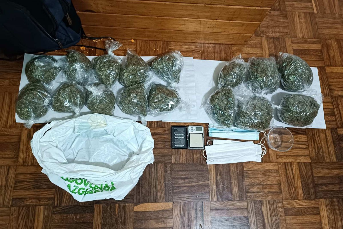 Akcija "Titanik" u Banjaluci, oduzet kilogram droge