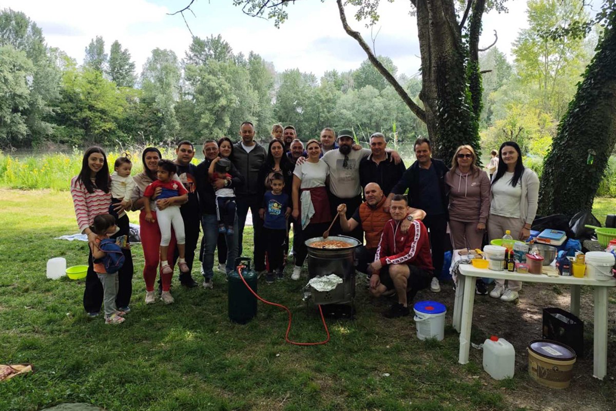 Pasuljijada u Vićenci, 50 kuvara iz sela kod Čelinca (FOTO)