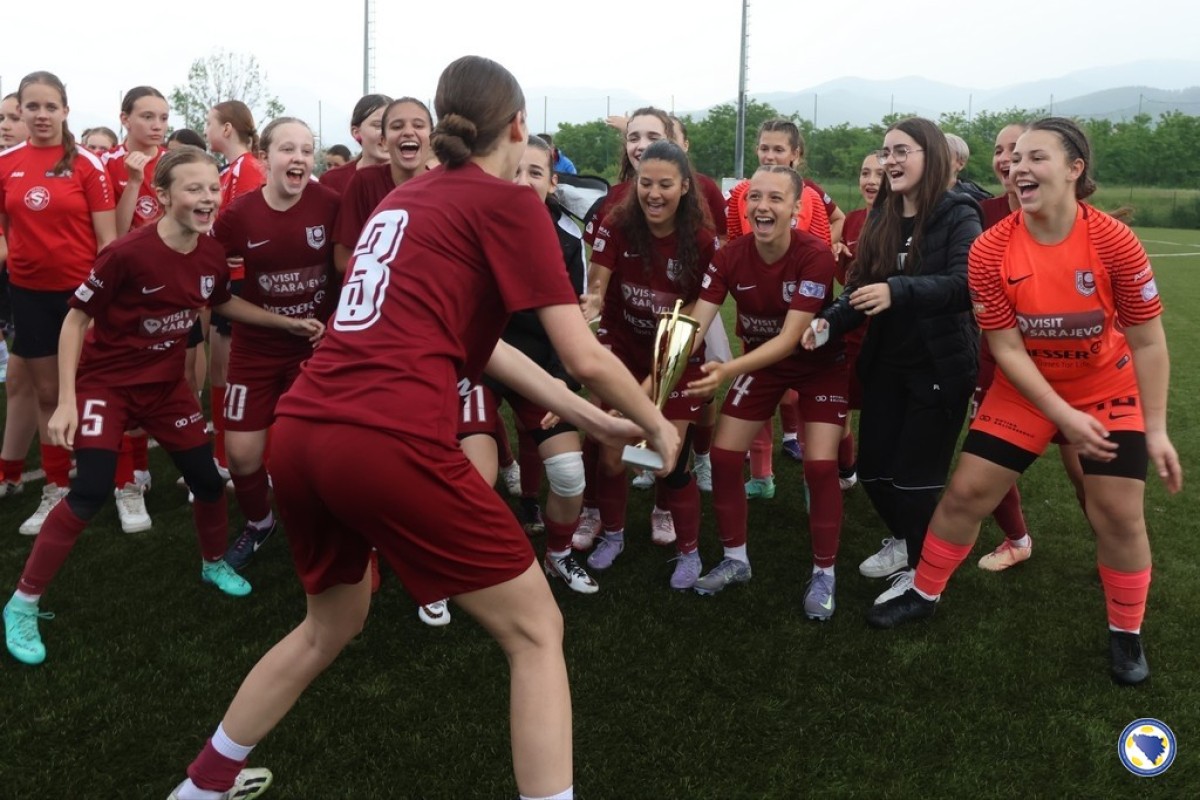 Sarajke pobjednice završnog turnira omladinske lige